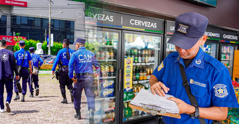 Continúa plan para verificar legalidad de negocios en San Salvador Centro