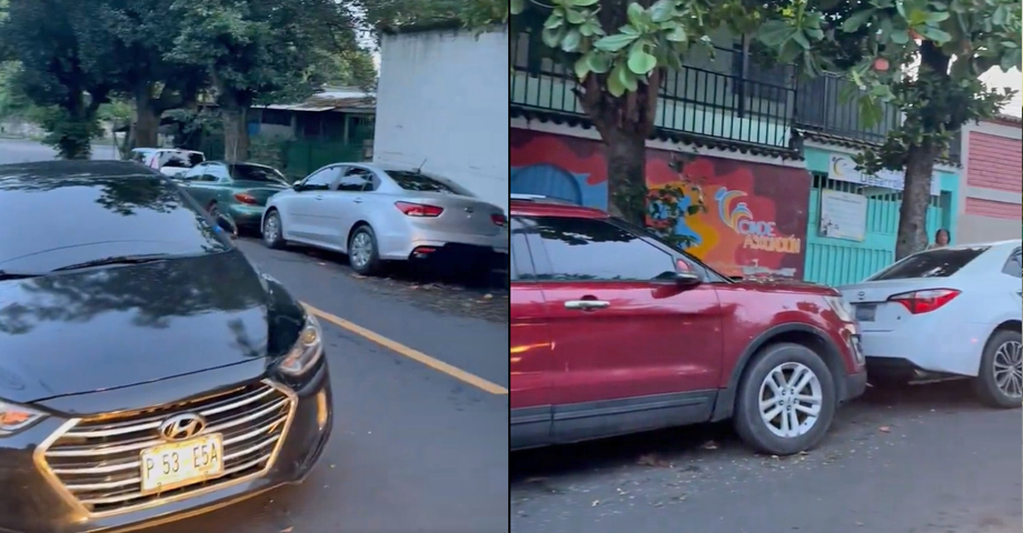 Denuncian a agencia que renta autos por dejar mal parqueados los vehículos en residencial de San Salvador