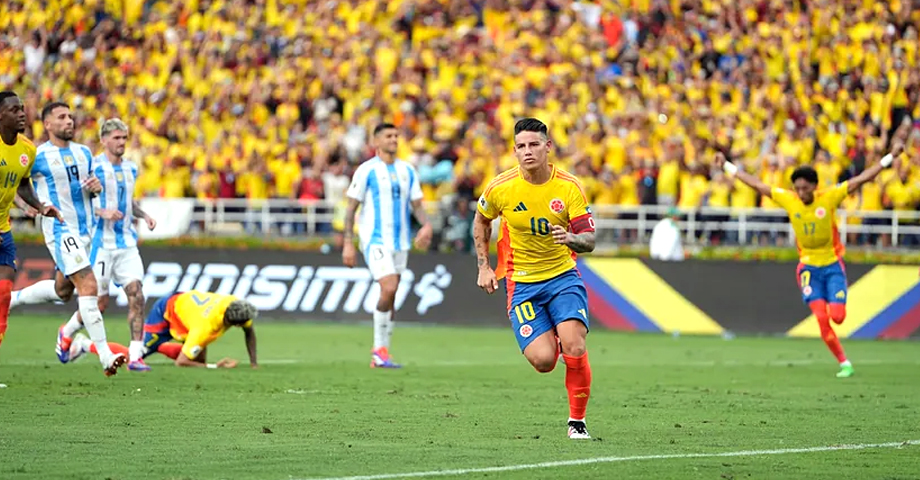 Histórico: Argentina cae ante Colombia por las eliminatorias de la Conmebol