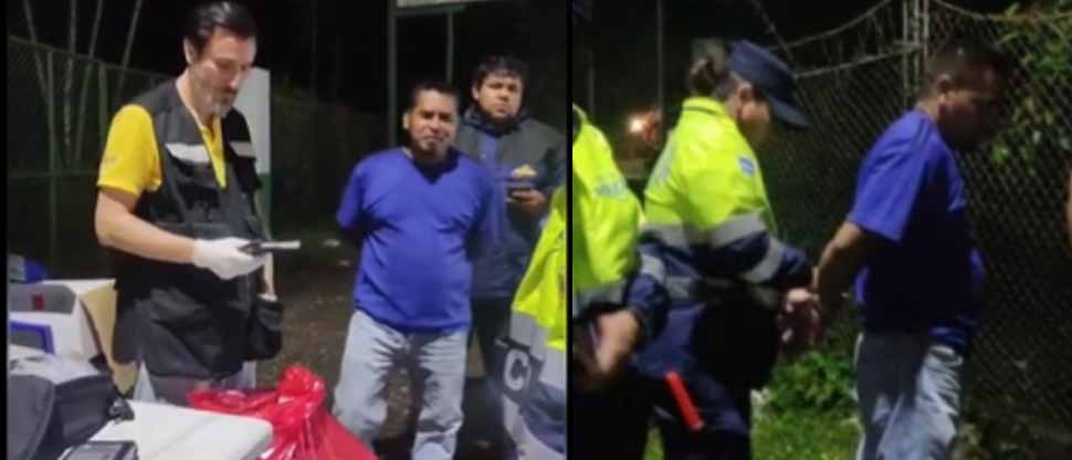 Conductor pasó de estar «feliz a triste» porque lo descubren que está borracho en prueba de alcotest