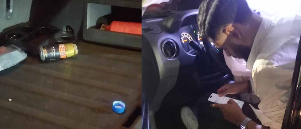 Detienen a joven en estado de ebriedad tras accidentarse en San Salvador