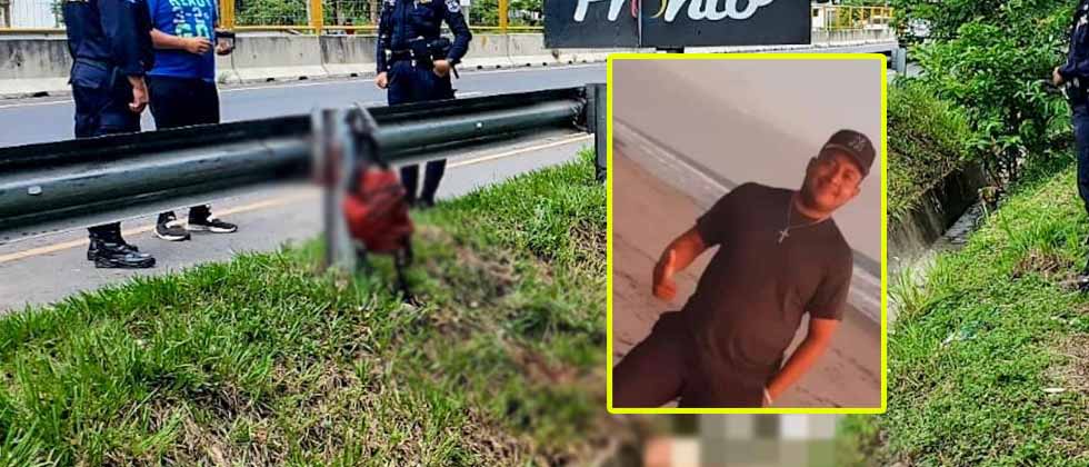 Él era Mario, motociclista que perdió la vida tras brutal choque en Zacatecoluca