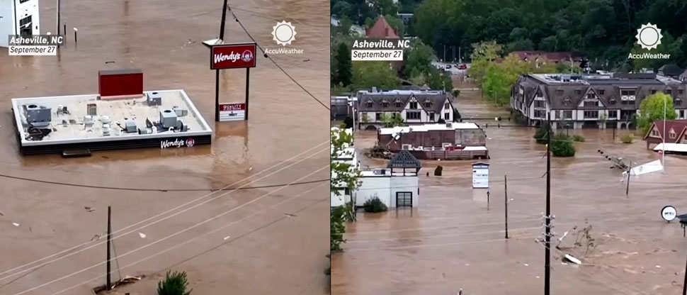 E.E.U.U: Al menos 65 personas fallecidos ha causado el impacto del huracán Helene