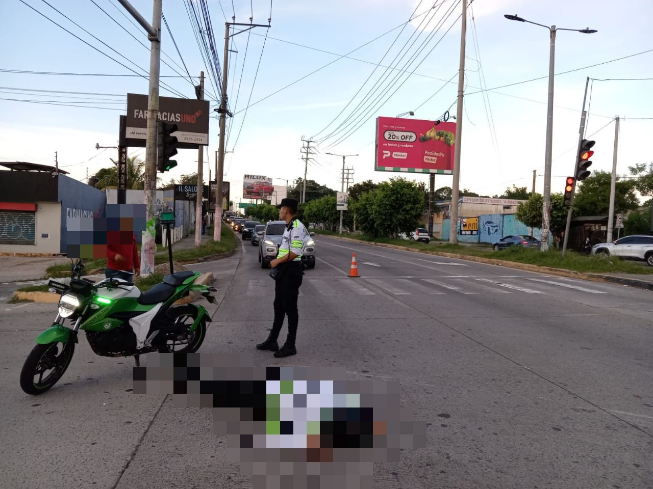 Gestor del VMT permanece hospitalizado luego de ser atropellado sobre el bulevar Venezuela