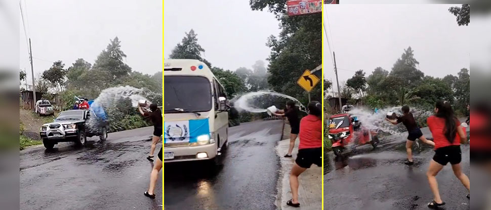GUATEMALA: “guerra de agua”, la curiosa tradición de celebrar la Independencia Patria
