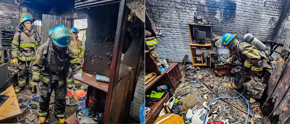 Familia pierde parte de sus pertenencias tras incendiarse su vivienda en Ilopango