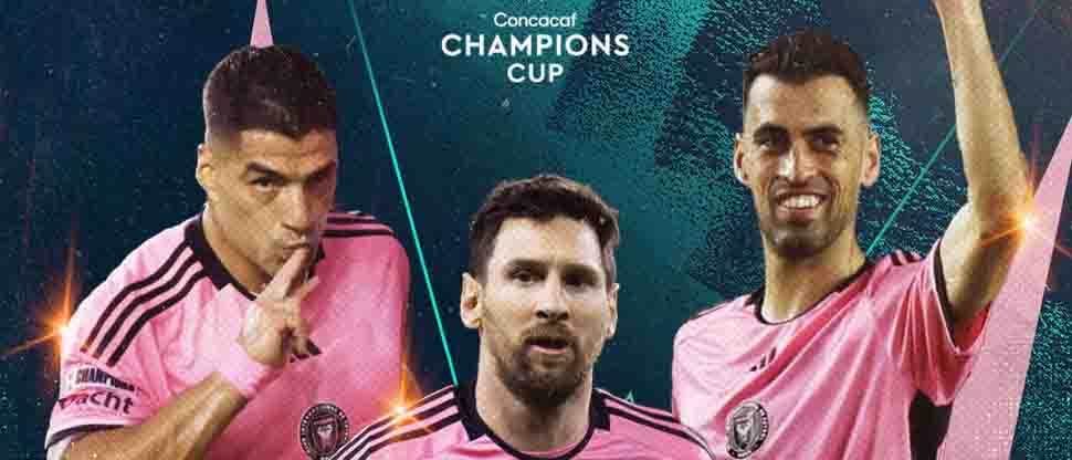 Inter Miami asegura su lugar en la Concacaf Champions Cup