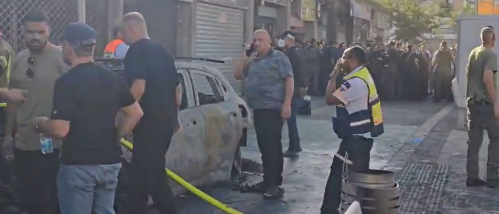 ISRAEL: Al menos 13 personas heridas, cinco de ellas de gravedad tras una explosión de vehículo