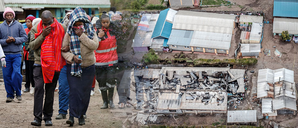 KENIA: al menos 17 niños fallecen y 70 desaparecidos tras incendio de una escuela