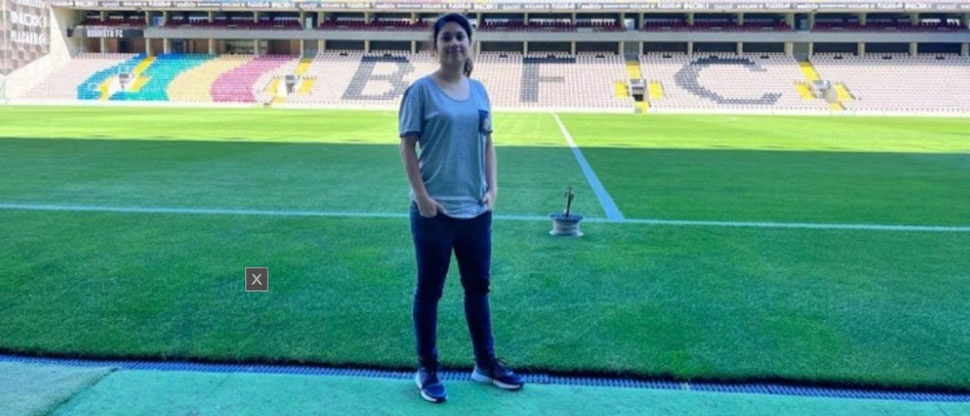 Salvadoreña Katherine Larios jugará en la segunda división femenina de Portugal