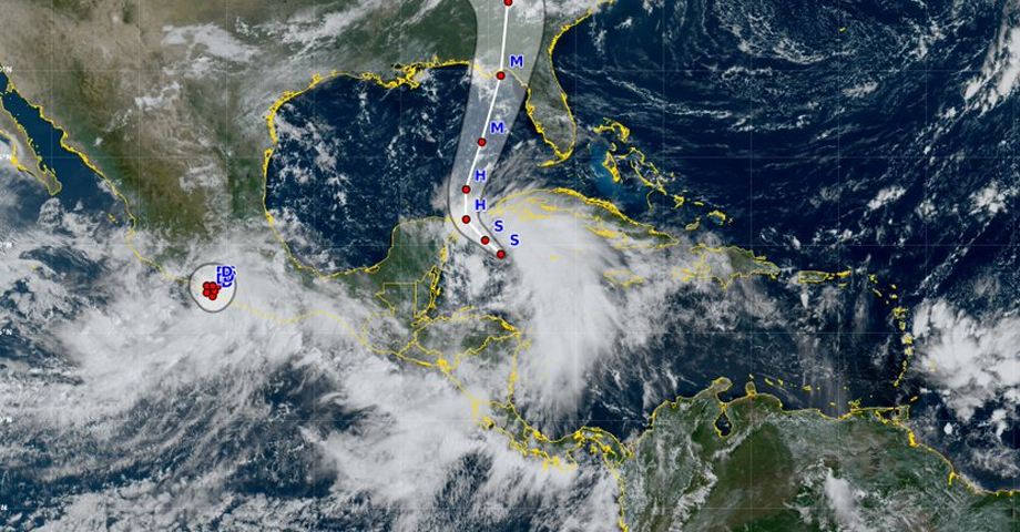 MARN: se esperan lluvias intermitentes y tormentas con actividad eléctrica a partir de esta tarde