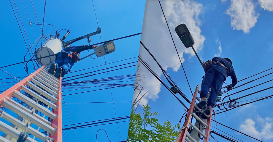 Continúa ejecución del plan, San Salvador Centro 100% iluminado