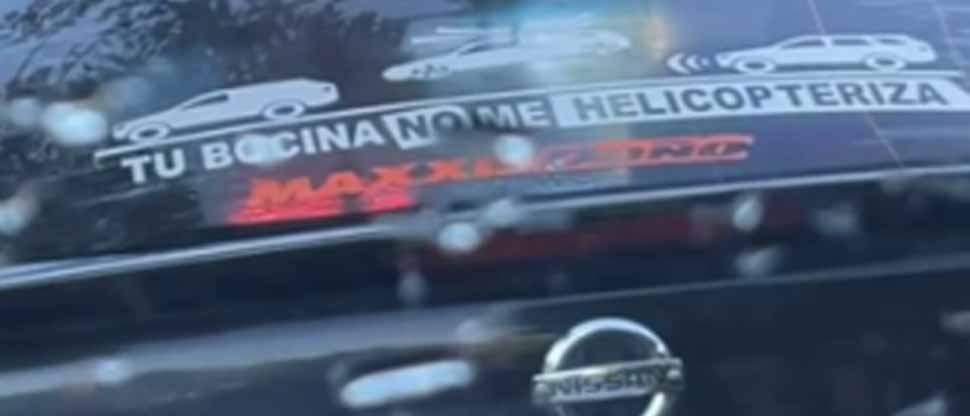 Captan curioso mensaje para los conductores que no tienen paciencia en tráfico