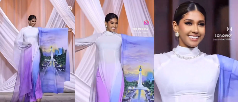 Salvadoreña pone en alto el país en el concurso Miss Cosmo Internacional