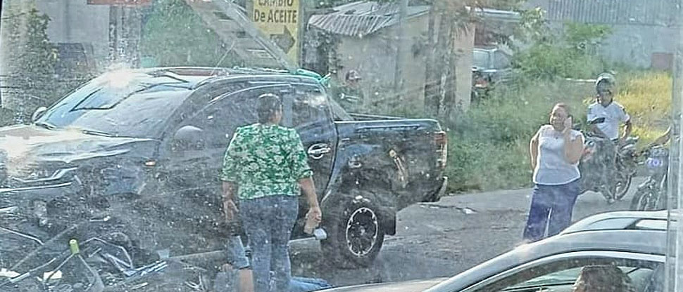 Motociclista resulta gravemente lesionado tras colisionar contra vehículo en Morazán