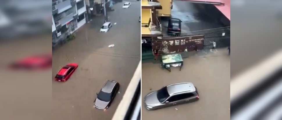 Calles de ciudad de Panamá quedan inundadas tras colapso de tuberías por lluvias