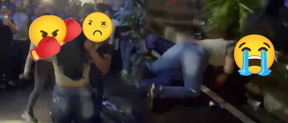 Dos mujeres dejan su «elegancia» y se van a los golpes en una fiesta