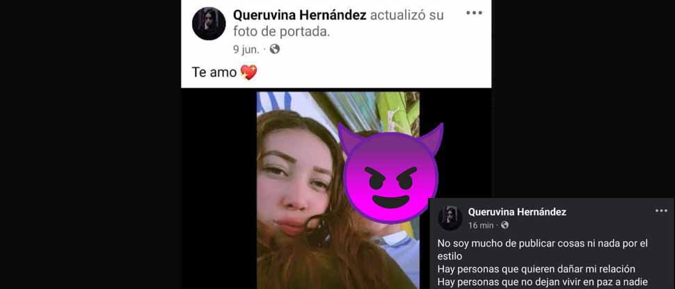 Salvadoreña que engañó a su novio dice que «hay personas que quieren arruinar su relación»