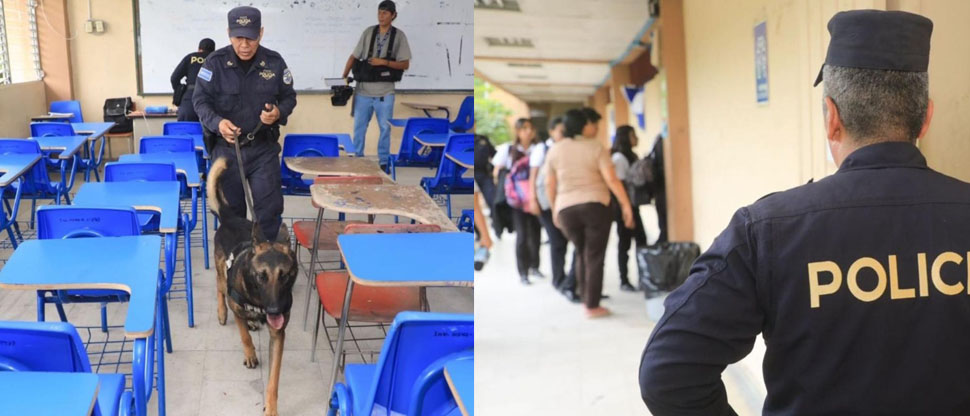 PNC antinarcóticos realizan operativo preventivo en el INFRAMEN y el INTI