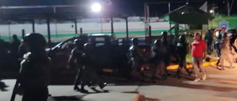 HONDURAS: video revela intensidad de disparos durante intento de fuga de reos en Támara