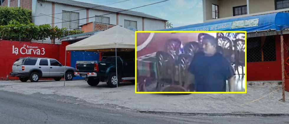Denuncian a sujeto que salió corriendo sin pagar la cuenta de un restaurante en San Rafael Cedros