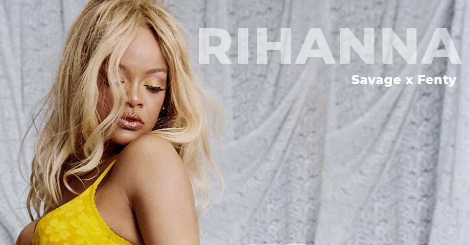 Espectacular: Rihanna posa en sesión de fotos para promocionar su propia marca de lencería