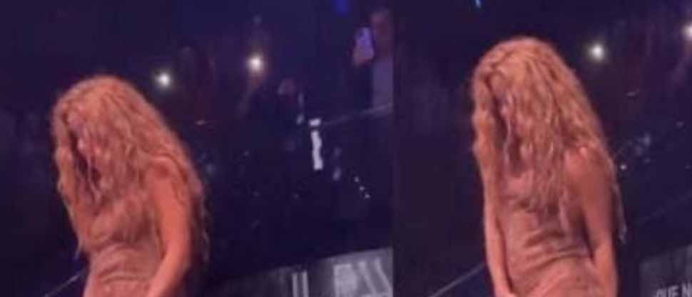 Shakira vive incómodo momento mientras bailaba