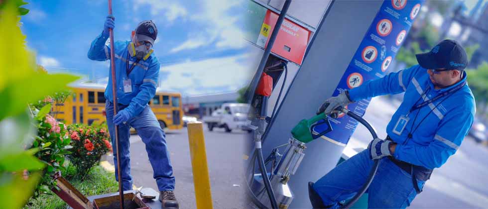 Encuentran agua en uno de los tanques de combustible en gasolinera de San Salvador