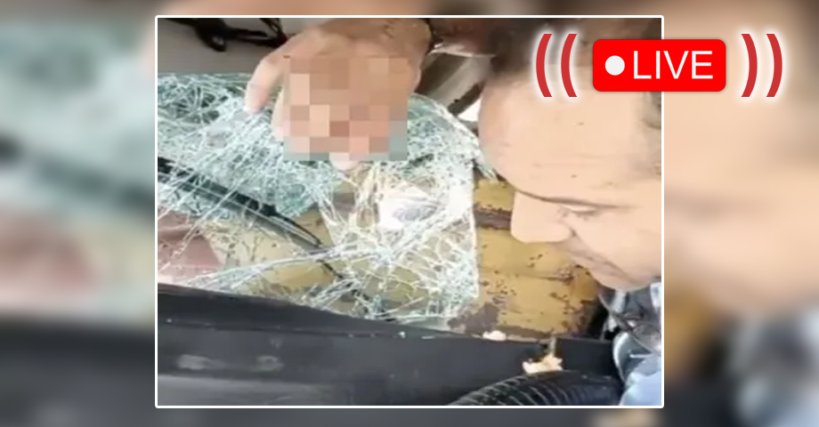 En lugar de pedir auxilio, hombre hace transmisión en vivo tras accidentarse y quedar atrapado