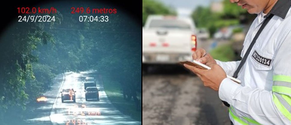 Autoridades instan a conductores a respetar el límite de velocidad para evitar accidentes