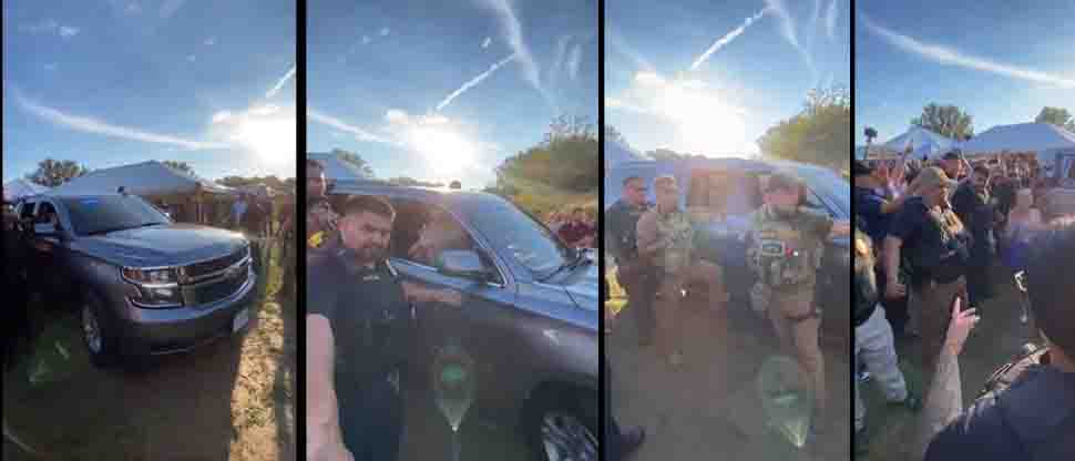 Viralizan a Yajaira con seguridad y una troca en Maryland