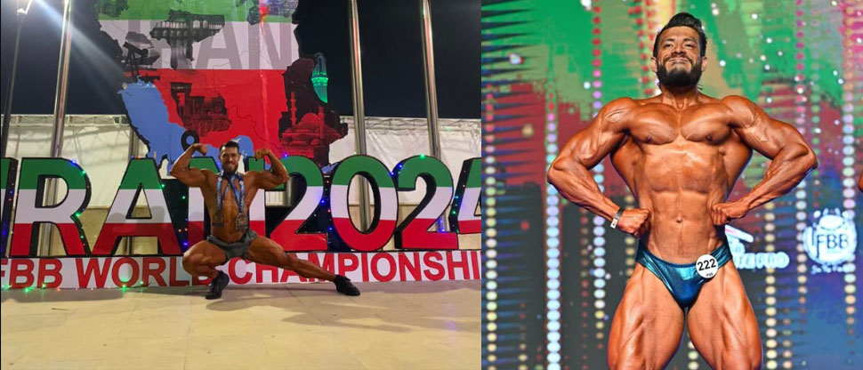 Yuri Rodríguez gana subcampeonato mundial en fisicoculturismo