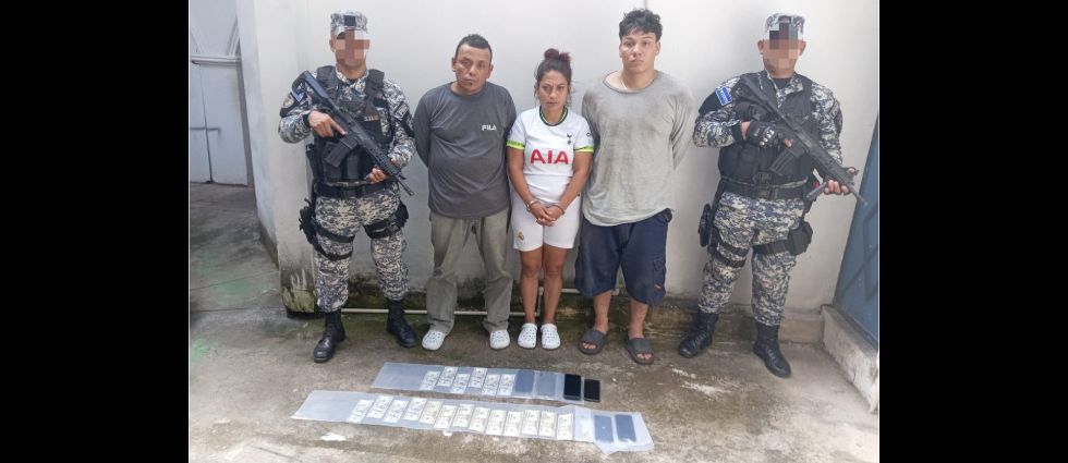 Efectividad policial permite captura de banda de rateros que delinquían en Ilobasco