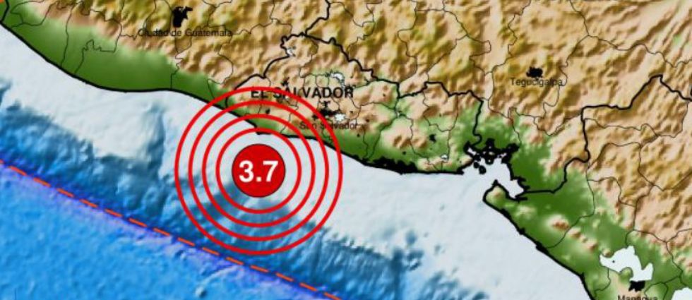 ¡Sismo sacude parte de El Salvador a primera hora de este miércoles!