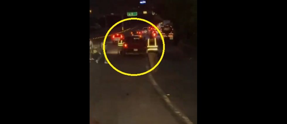 Ebrio al volante arrolla a gestor del VMT en el bulevar Monseñor Romero