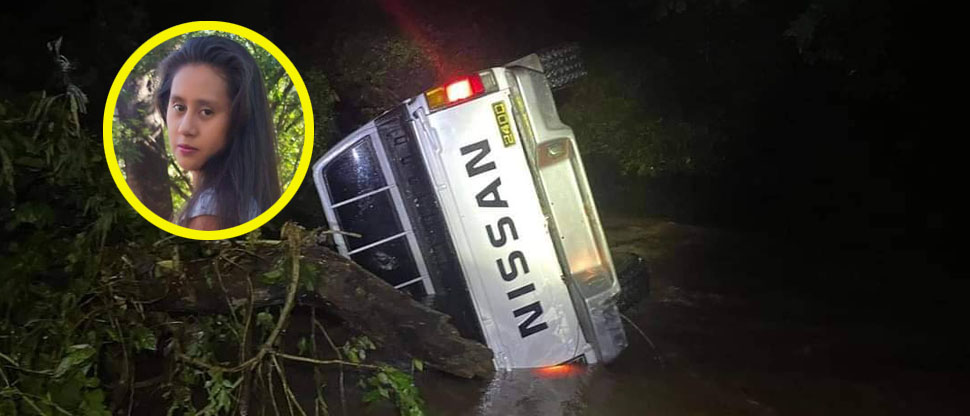 Ella era Ana, joven fallecida tras ser arrastrada en su camioneta en el río Sisicua, Cabañas