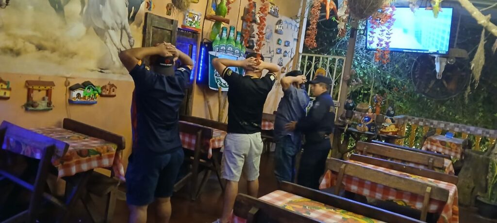 Realizan operativo en bares y discotecas en distintos puntos del país