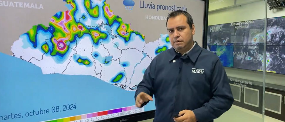Día caluroso y probabilidades de lluvia para la noche