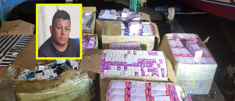 Mandan a prisión preventiva a hombre capturado introduciendo al país medicamentos ilegalmente