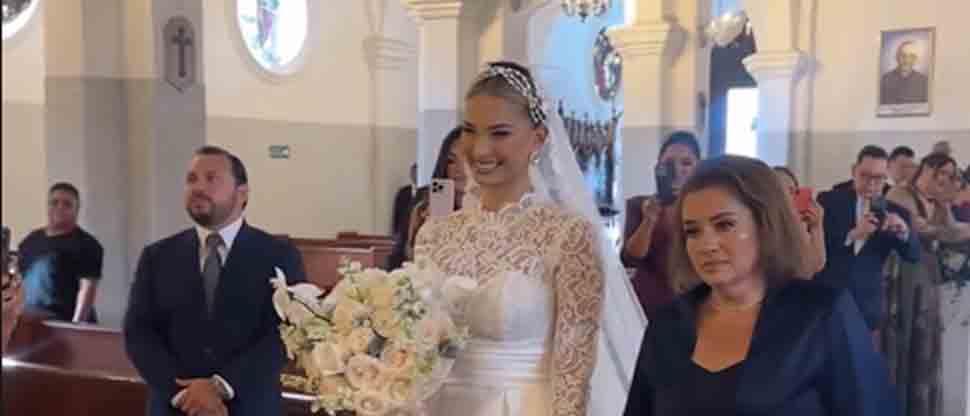 Irene Castillo se casó este sábado por la iglesia con Pepe Barahona