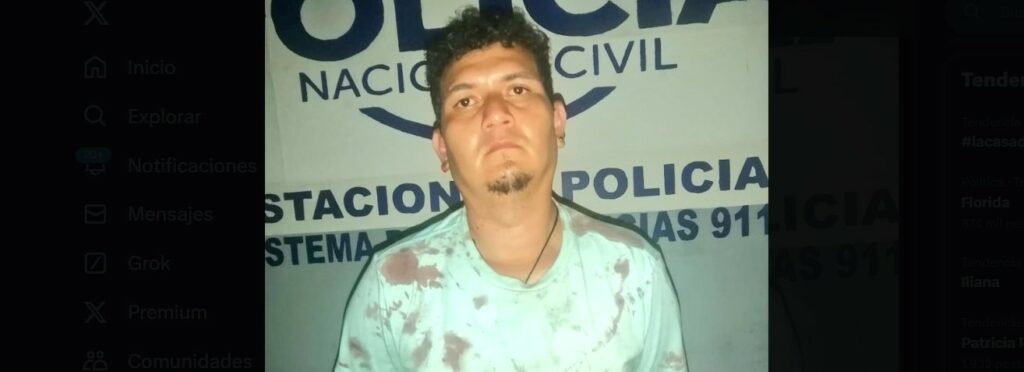 Capturan a sujeto que lesionó a su «amigo» con un envase de vidrio en Usulután