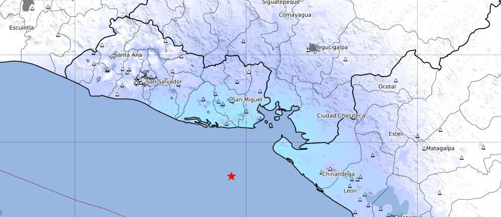 Sismo sacude gran parte de El Salvador la noche del viernes