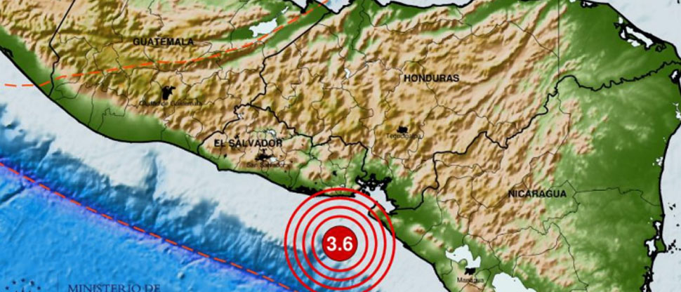 Fuerte sismo se registra en la zona costera de La Unión y provoca alarma