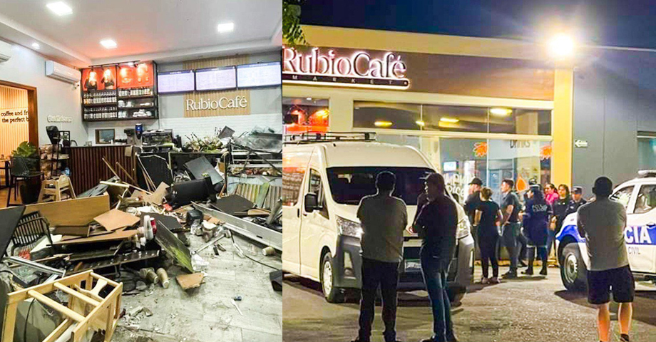 Empleada pierde la vida luego de que un microbús impactara contra una cafetería en La Unión