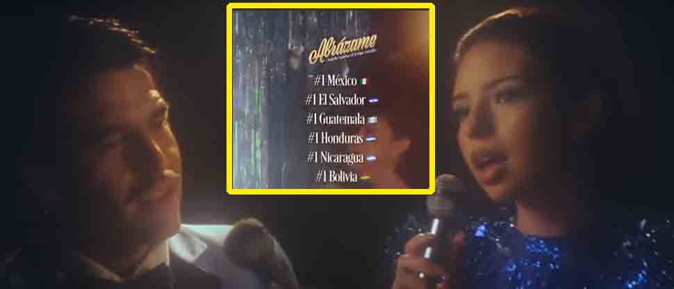 Angela Aguilar es #1 en El Salvador por su nuevo hit «abrázame»