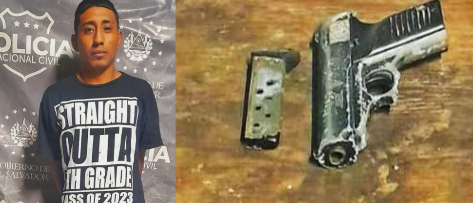 Capturan a joven de 19 años y le incautan un arma de fuego durante un patrullaje preventivo