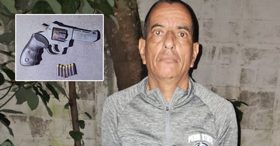 Lo detienen por andar con una pistola ilegal en Santa Ana