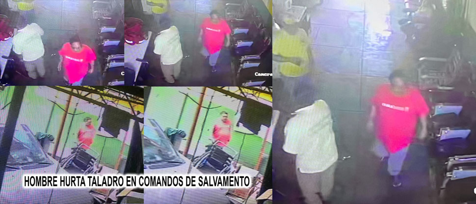 Piden tres Doritos después para hombre que entró a hurtar a la base central de comandos de salvamento