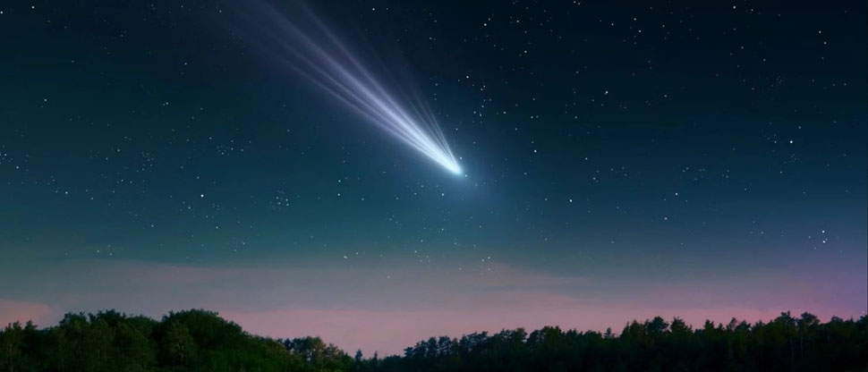 Atentos a mirar el cielo porque podremos observar el cometa del siglo