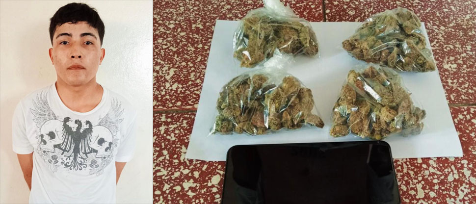 Capturan a otro adolescente con droga